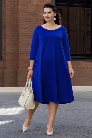 vestido ovesize para senoras azul francia